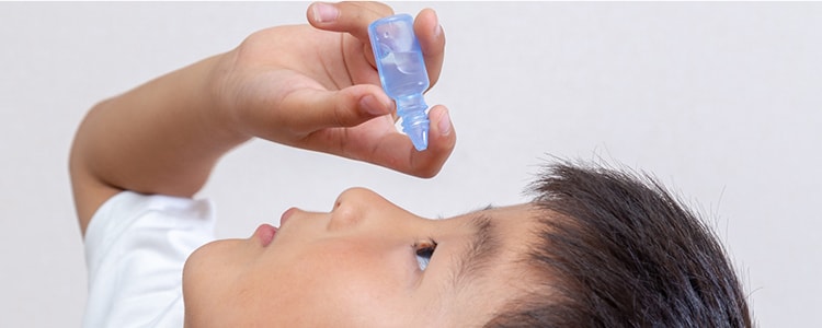 子供の近視進行抑制治療
